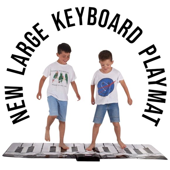 New Giant Floor Piano Keyboard Playmat Foldable Mat Musical Instrument Toddler K - Picture 12 of 15